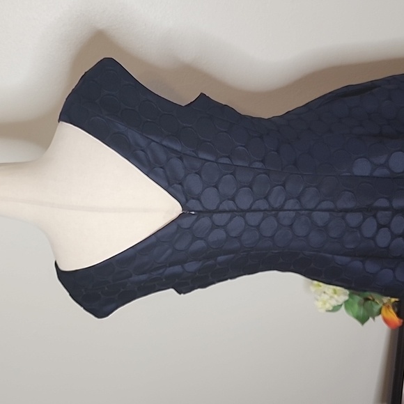 NEW Neiman Marcus Julia Jordan Polka Dot 1950 Tulle Fit &Flare Rockabilly Luxury - Picture 8 of 15